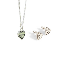  Mini Heart Collection Set in Silver