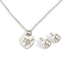  Heart Collection Set in Silver